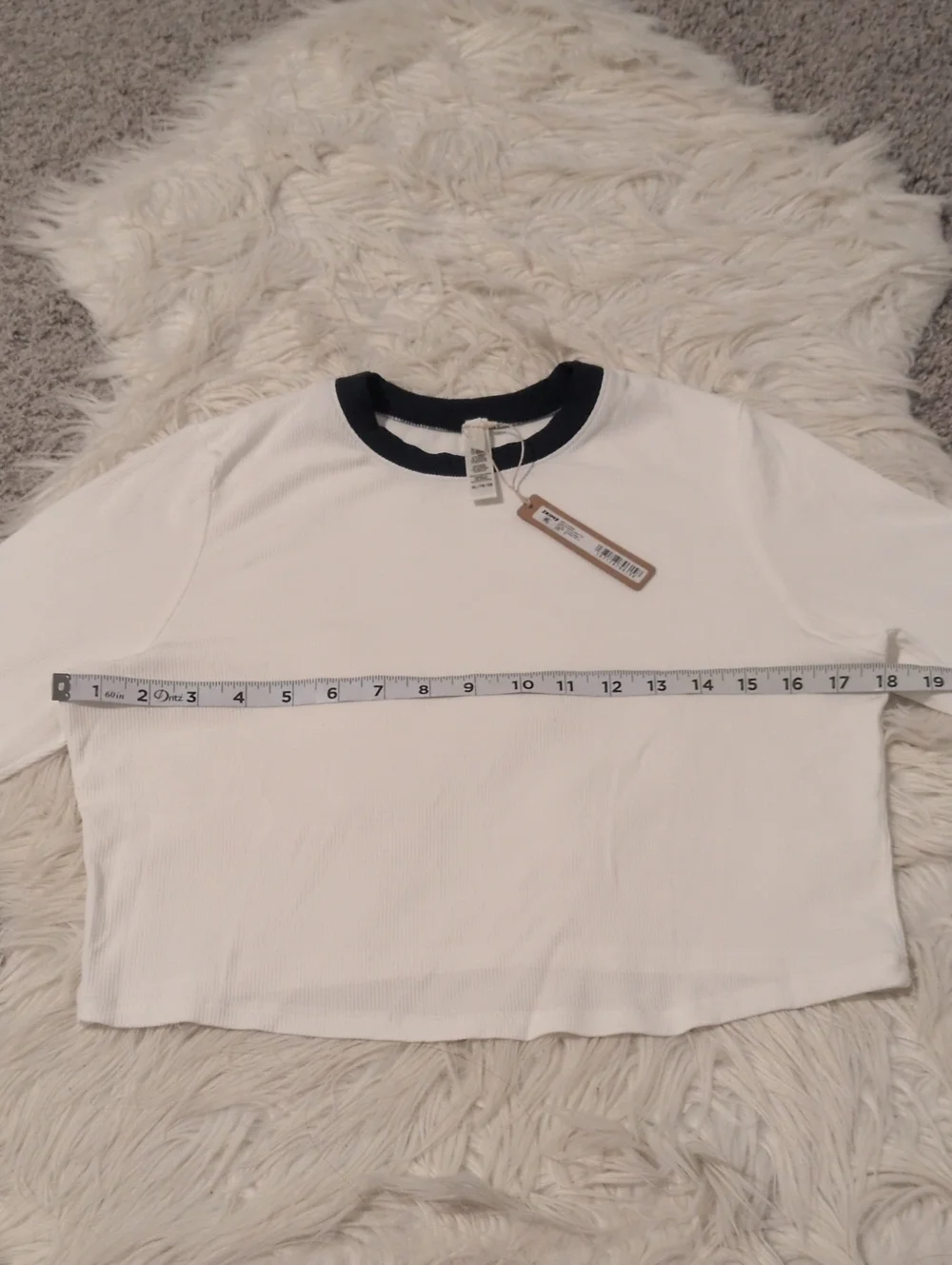 Skims Long Sleeve Crop Top